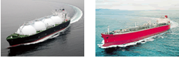 LPG船 LNG船